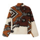 Obey Ανδρικό μπουφάν Moroccan Rug Sherpa Jacket